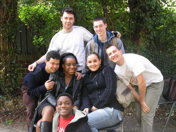 La Big Bang team été 2006 : Didier, Yoan, Petit Manu, Rose, Yasmine, Aurélien et Dylan