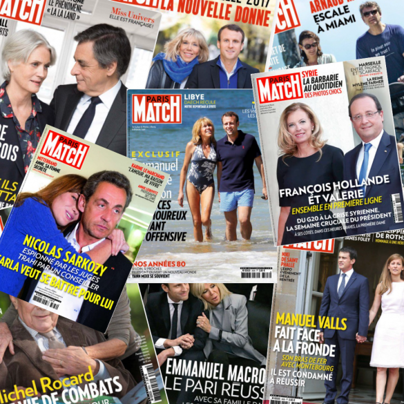 Paris Match - Unes politique